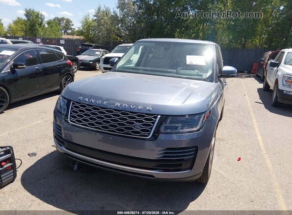 SALGS2RE2KA538336 2019 LAND ROVER RANGE ROVER Blue Вид щитка приладів