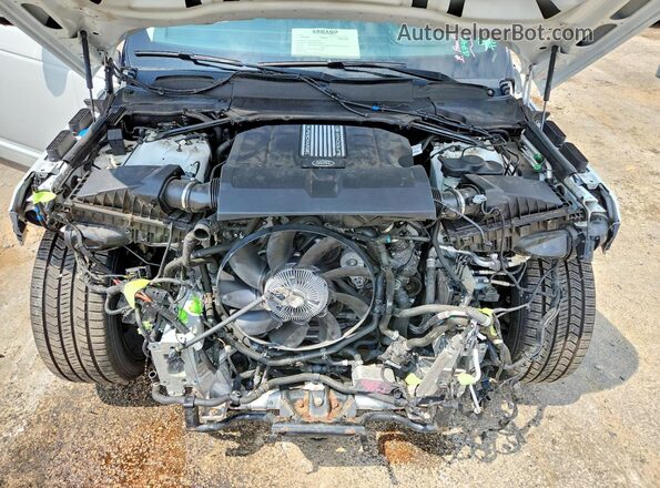 SALGS2RE3KA552116 2019 LAND ROVER RANGE White Widok komory silnika