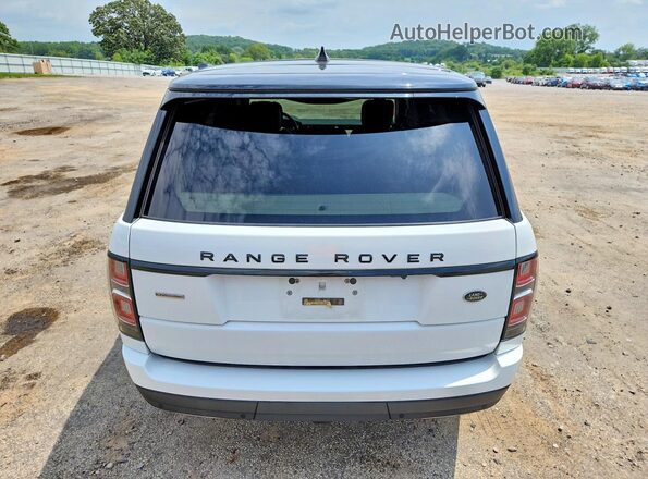 SALGS2RE3KA552116 2019 LAND ROVER RANGE White Widok z tyłu