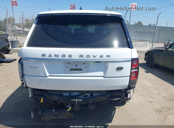 SALGS2RE6JA383739 2018 LAND ROVER RANGE ROVER White Widok z przodu