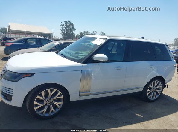 SALGS2RE6JA383739 2018 LAND ROVER RANGE ROVER White 