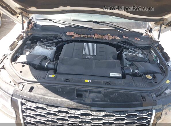 SALGS2RE6JA383739 2018 LAND ROVER RANGE ROVER White Widok z tyłu