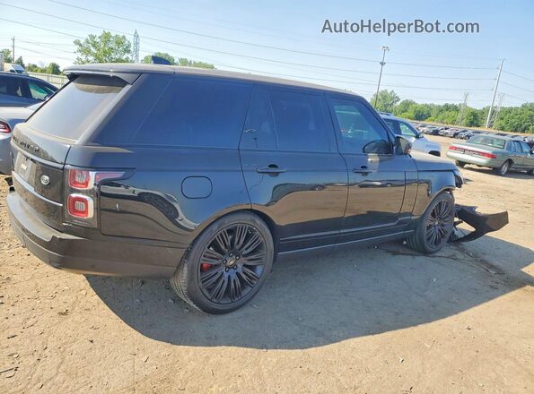 SALGS2RE6KA520938 2019 LAND ROVER RANGE Black Tył prawy