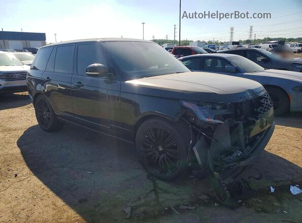 SALGS2RE6KA520938 2019 LAND ROVER RANGE Black Przód prawy