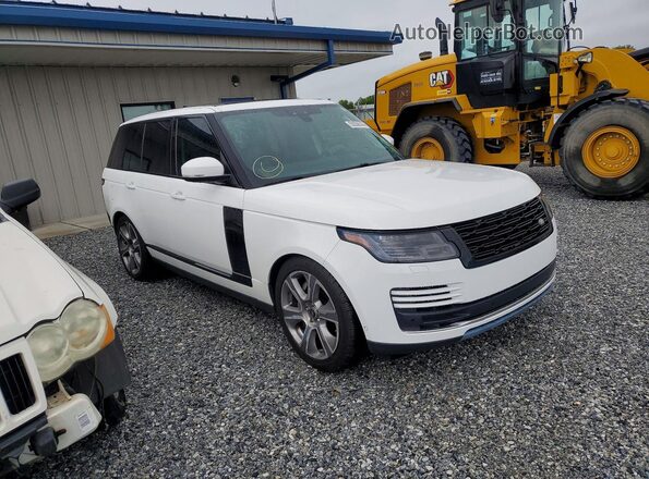SALGS2RE9KA536454 2019 LAND ROVER RANGE White Front right