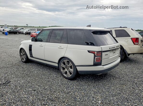 SALGS2RE9KA536454 2019 LAND ROVER RANGE White Rear left