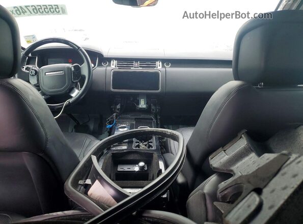 SALGS2RE9KA536454 2019 LAND ROVER RANGE White Dashboard view