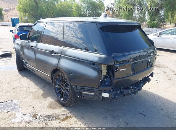 SALGS2RK3KA531028 2019 LAND ROVER RANGE ROVER Черный Задняя левая четверть