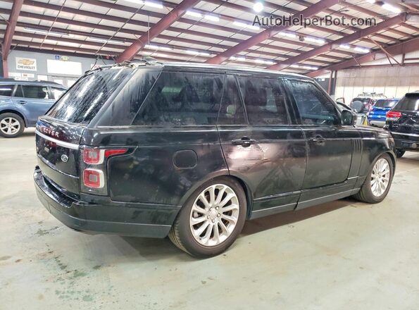 SALGS2RKXJA381997 2018 LAND ROVER RANGE Black Հետևի աջ