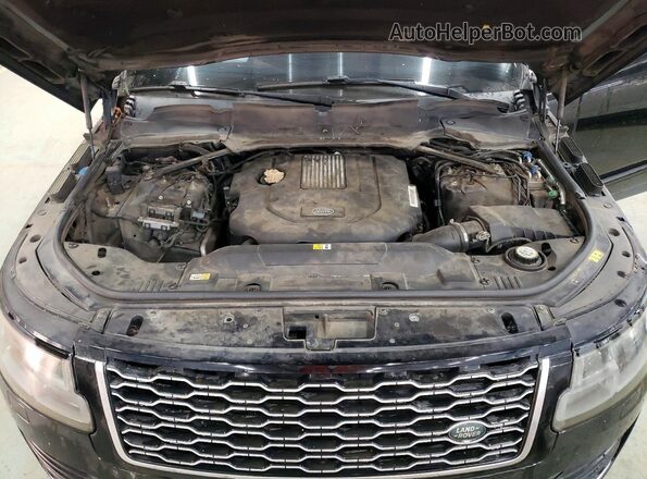 SALGS2RKXJA381997 2018 LAND ROVER RANGE Black Շարժիչի բաժամունքի տեսք