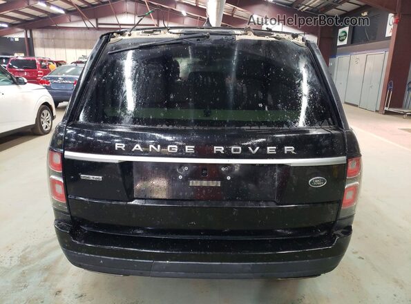 SALGS2RKXJA381997 2018 LAND ROVER RANGE Black Հետևի տեսք