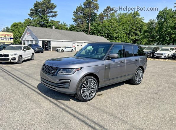 SALGS2RKXLA595469 2020 LAND ROVER RANGE Gray Tył lewy