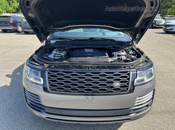 SALGS2RKXLA595469 2020 LAND ROVER RANGE Gray Widok deski rozdzielczej