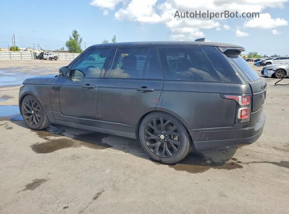 SALGS2RU0MA428122 2021 LAND ROVER RANGE Black Հետևի ձախ