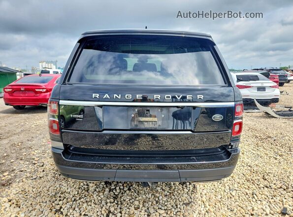 SALGS2RU1MA435788 2021 LAND ROVER RANGE Black Հետևի տեսք