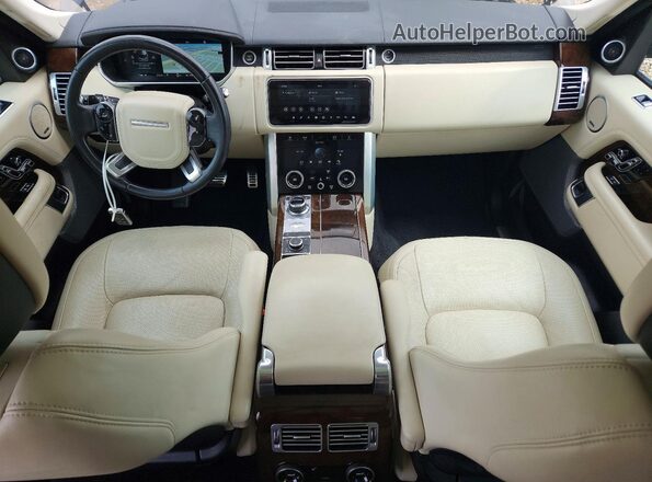 SALGS2RU1MA435788 2021 LAND ROVER RANGE Black Առջևի վահանակի տեսք