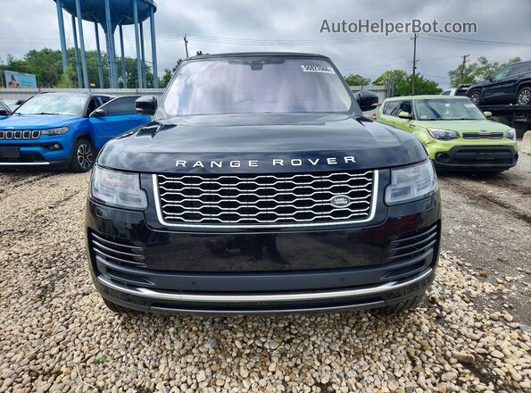 SALGS2RU1MA435788 2021 LAND ROVER RANGE Black Դիմացի տեսք