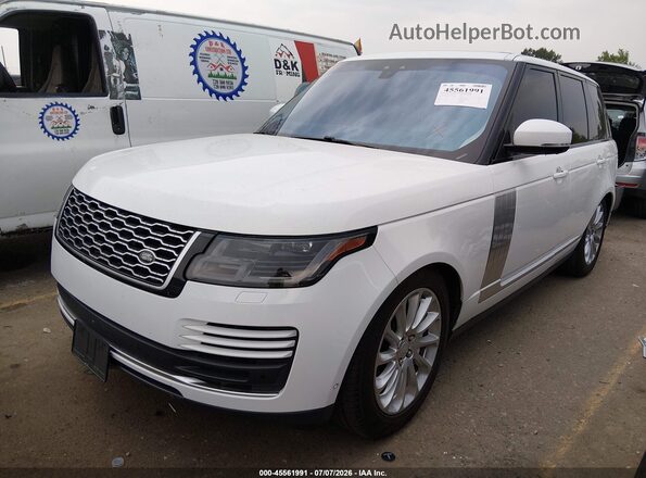 SALGS2RU3LA403777 2020 LAND ROVER RANGE ROVER White Передня ліва чверть