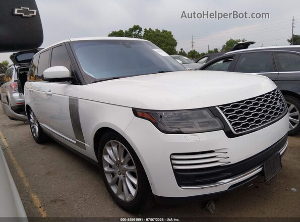 SALGS2RU3LA403777 2020 LAND ROVER RANGE ROVER White Вид щитка приладів