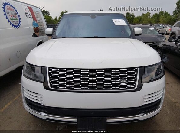 SALGS2RU3LA403777 2020 LAND ROVER RANGE ROVER White Вид панелі приладів