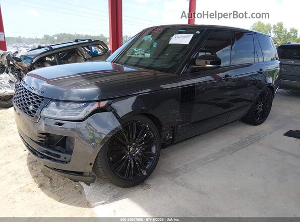 SALGS2RU3MA435114 2021 LAND ROVER RANGE ROVER Gray Przód lewy