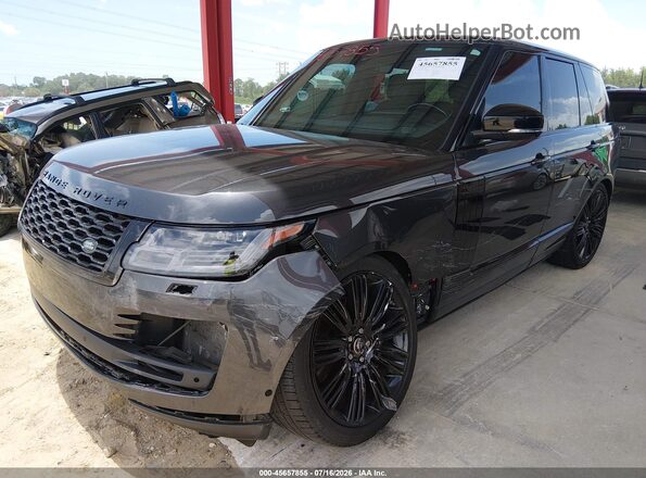 SALGS2RU3MA435114 2021 LAND ROVER RANGE ROVER Gray Widok z przodu