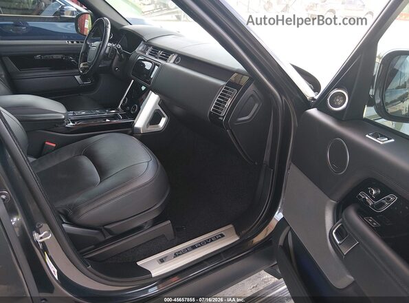 SALGS2RU3MA435114 2021 LAND ROVER RANGE ROVER Gray Widok wnętrza z przodu