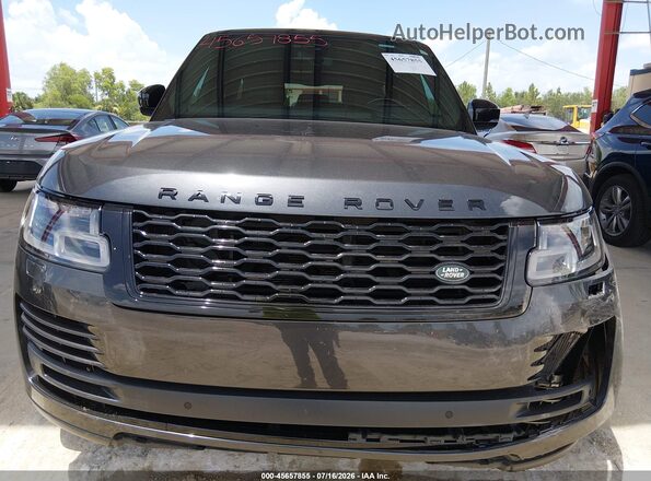 SALGS2RU3MA435114 2021 LAND ROVER RANGE ROVER Gray Widok zestawu wskaźników