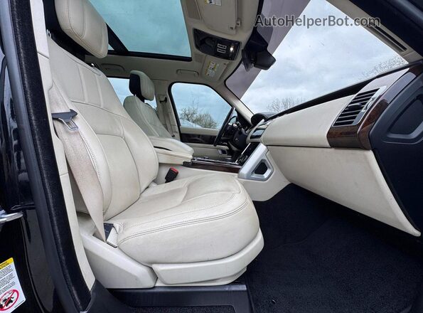 SALGS2RU5LA402954 2020 LAND ROVER RANGE Черный Вид спереди