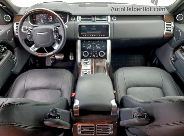 SALGS2RU5MA420369 2021 LAND ROVER RANGE Blue Vista del salpicadero