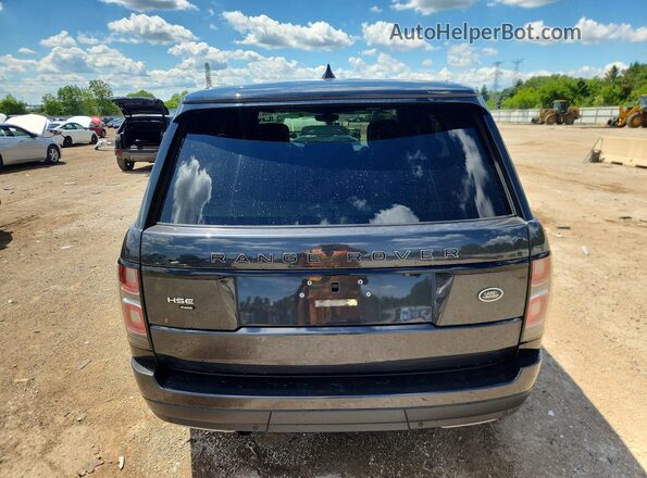 SALGS2RU5MA429881 2021 LAND ROVER RANGE Gray Հետևի տեսք