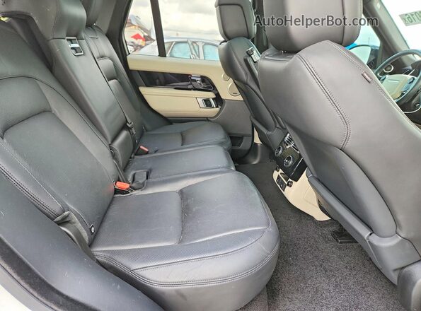 SALGS2RU5MA452917 2021 LAND ROVER RANGE White Вид задніх сидінь