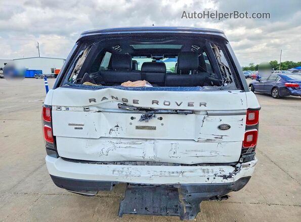 SALGS2RU5MA452917 2021 LAND ROVER RANGE White Вид ззаду