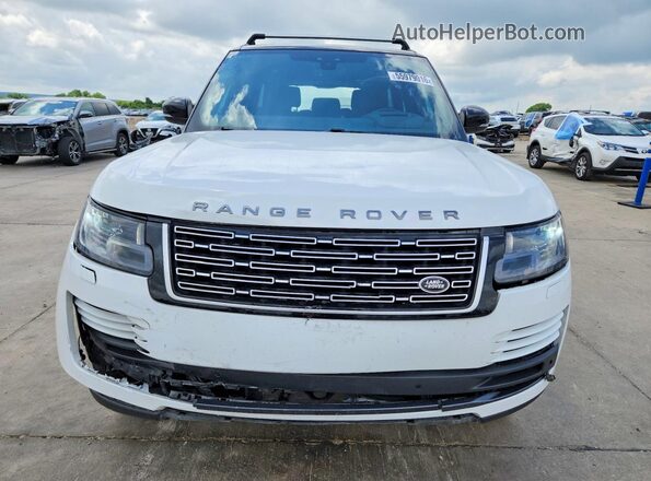 SALGS2RU5MA452917 2021 LAND ROVER RANGE White Вид спереду