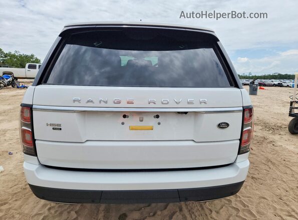 SALGS2RU6LA402929 2020 LAND ROVER RANGE White Вид ззаду