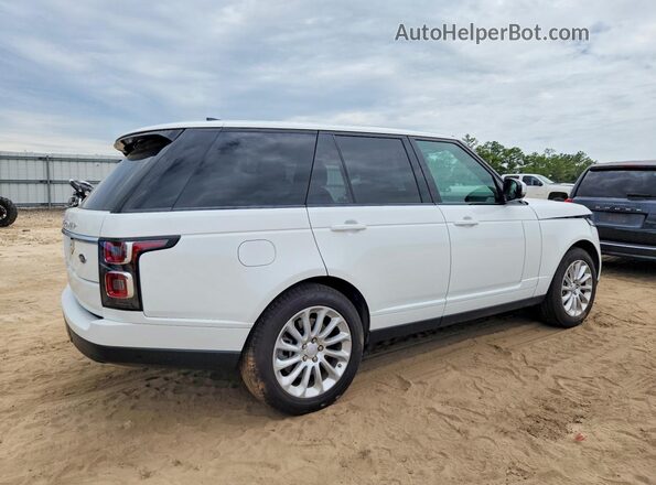 SALGS2RU6LA402929 2020 LAND ROVER RANGE White Задня права чверть