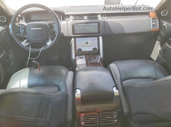 SALGS2RU7LA581174 2020 LAND ROVER RANGE Белый Вид панели приборов