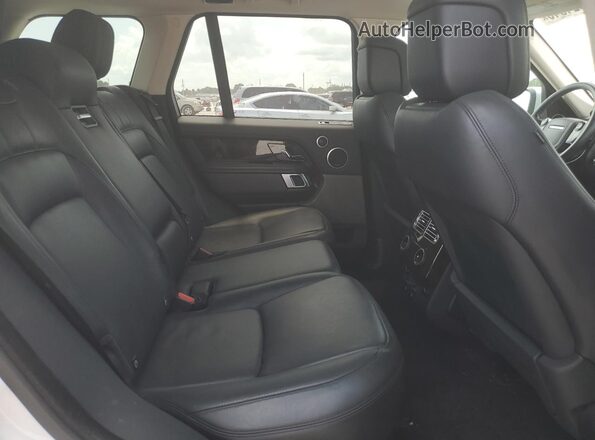 SALGS2RU7LA581174 2020 LAND ROVER RANGE Белый Вид задней части салона