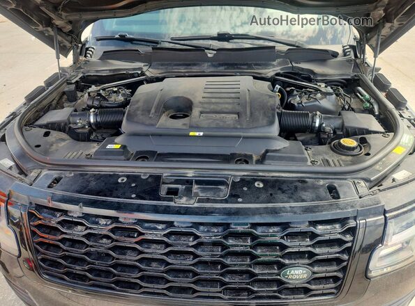 SALGS2RU9LA597506 2020 LAND ROVER RANGE Черный Вид подкапотного пространства