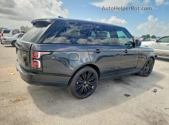 SALGS2RU9LA597506 2020 LAND ROVER RANGE Черный Задняя правая четверть