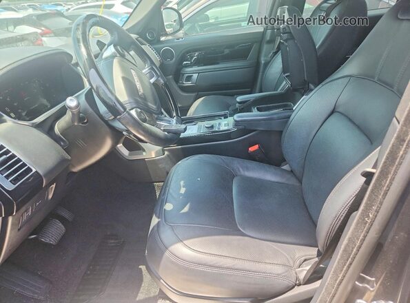 SALGS2RU9LA597506 2020 LAND ROVER RANGE Черный Вид салона спереди