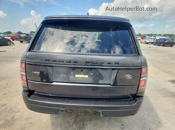 SALGS2RU9LA597506 2020 LAND ROVER RANGE Черный Вид сзади