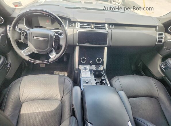 SALGS2RU9LA597506 2020 LAND ROVER RANGE Черный Вид панели приборов