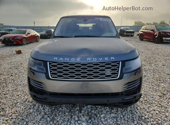 SALGS2RU9MA455920 2021 LAND ROVER RANGE Gray Widok z przodu