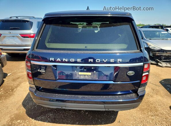 SALGS2RU9NA464151 2022 LAND ROVER RANGE Синий Вид сзади