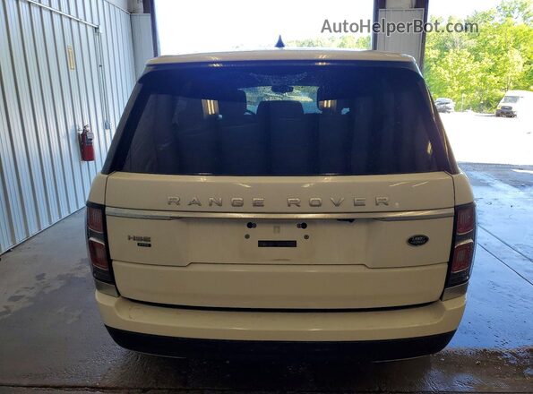 SALGS2RUXNA470766 2022 LAND ROVER RANGE Белый Вид сзади
