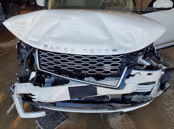 SALGS2RUXNA470766 2022 LAND ROVER RANGE Белый Вид подкапотного пространства