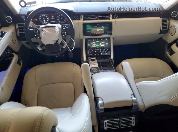 SALGS2RUXNA470766 2022 LAND ROVER RANGE Белый Вид панели приборов