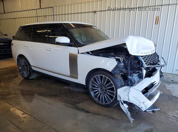 SALGS2RUXNA470766 2022 LAND ROVER RANGE Белый Передняя правая четверть