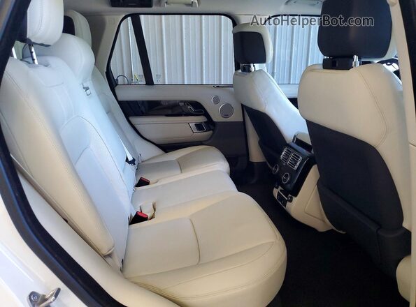 SALGS2RUXNA470766 2022 LAND ROVER RANGE Белый Вид задней части салона